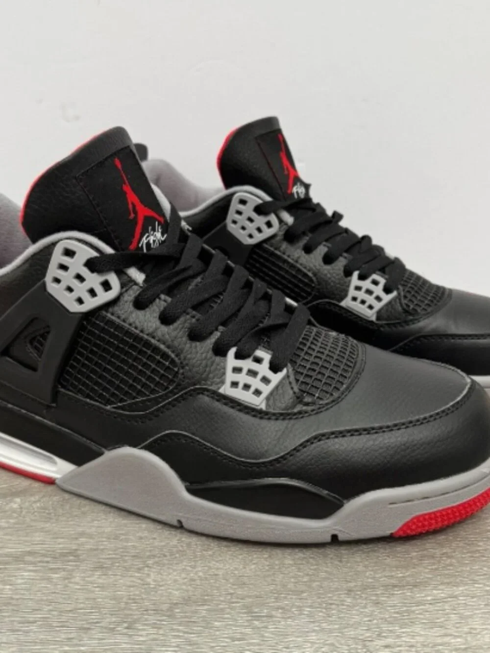 Air Jordan 4 Retro, Bred Reimagined BlackFire Red